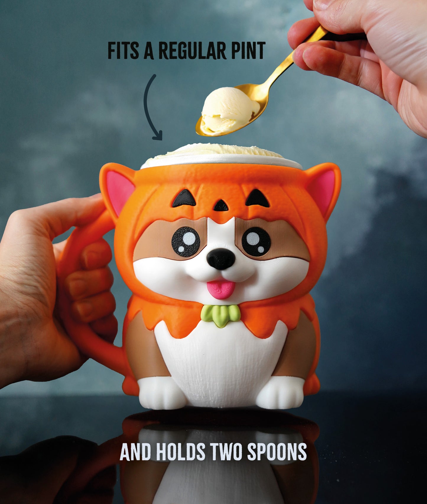 Kevin, the Corgi Ice Pint Holder