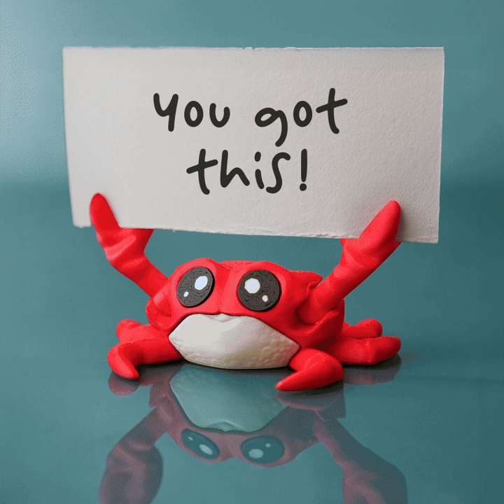Charlie the Comfort Crab 🦀