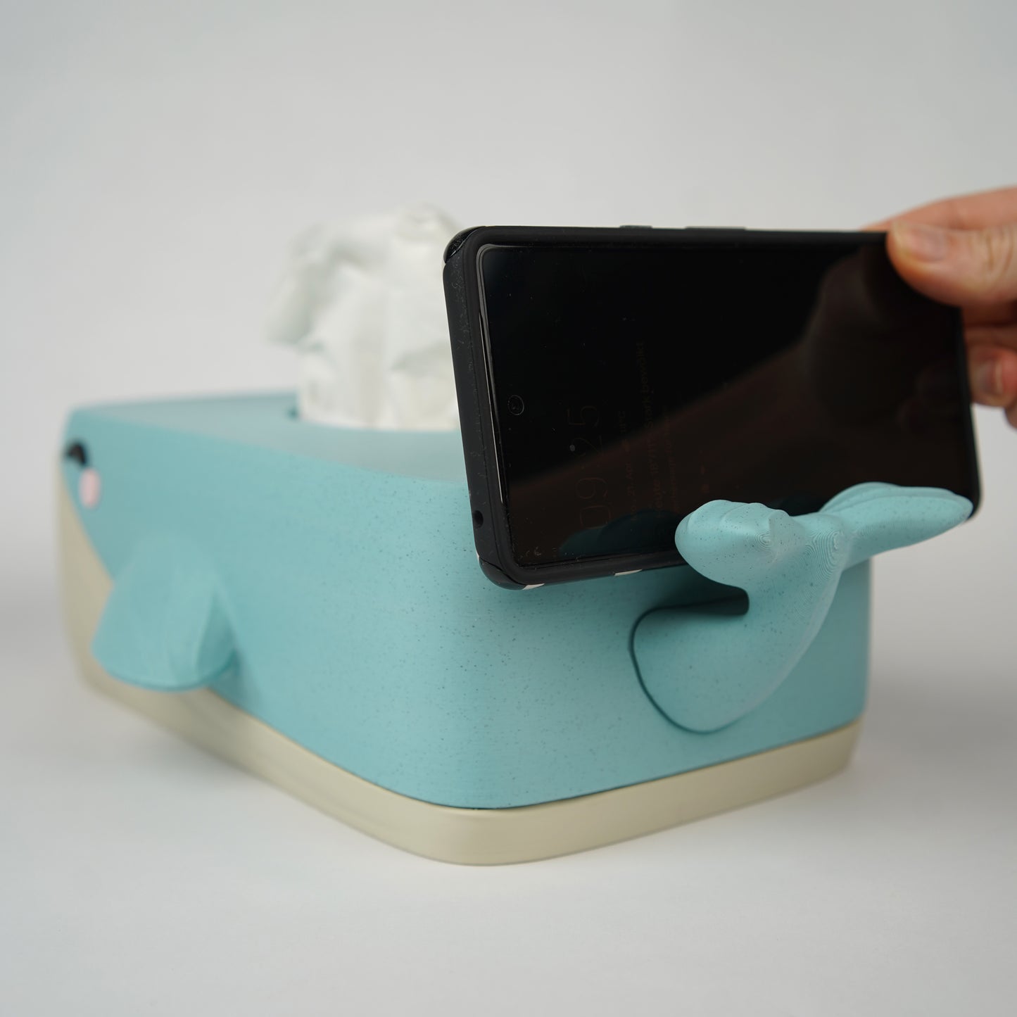 Bubbles the Whale Tissue Box Cover