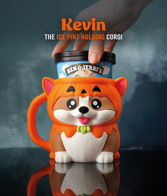 Kevin, the Corgi Ice Pint Holder