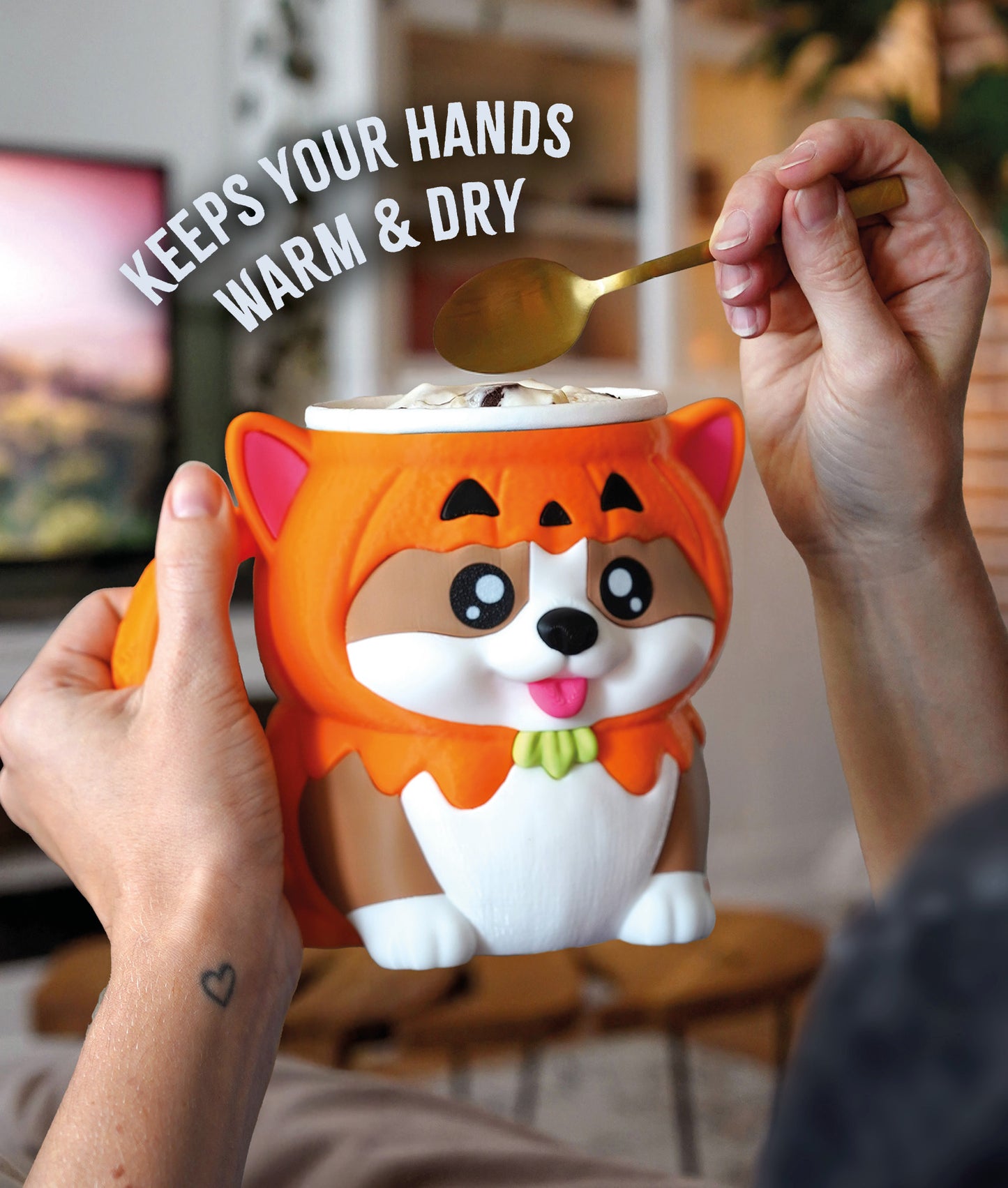 Kevin, the Corgi Ice Pint Holder